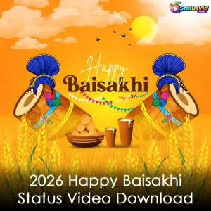 2026 Happy Baisakhi Status Video Download
