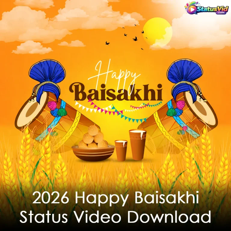 2026 Happy Baisakhi Status Video Download