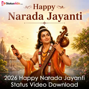 2026 Happy Narada Jayanti Status Video Download