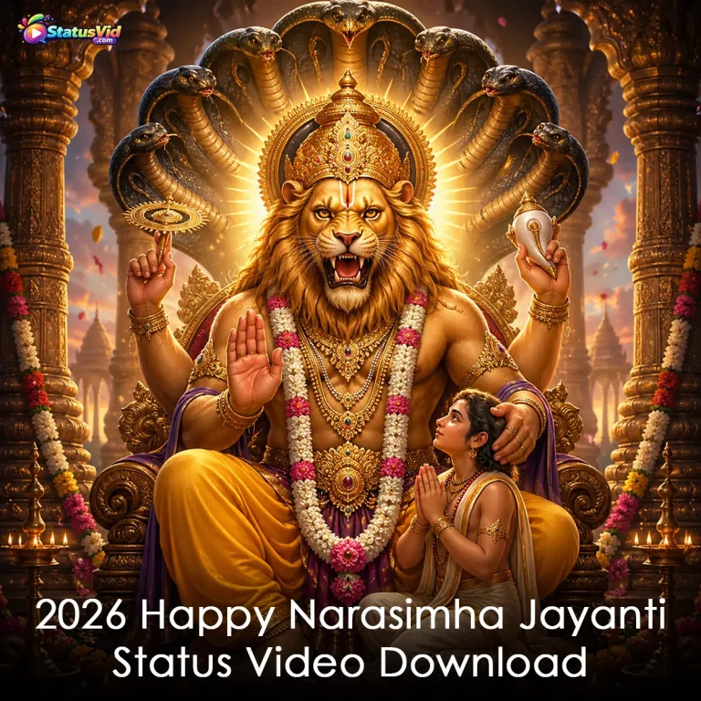 2026 Happy Narasimha Jayanti Status Video Download