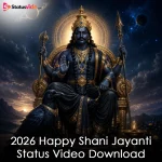 2026 Happy Shani Jayanti Status Video Download