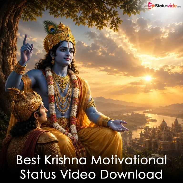 Best Krishna Motivational Status Video Download