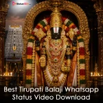 Best Tirupati Balaji Whatsapp Status Video Download