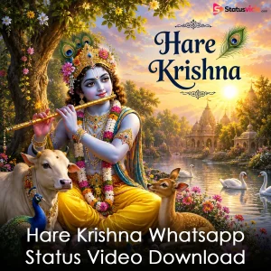 Hare Krishna Whatsapp Status Video Download