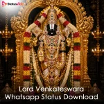 Lord Venkateswara Whatsapp Status Download