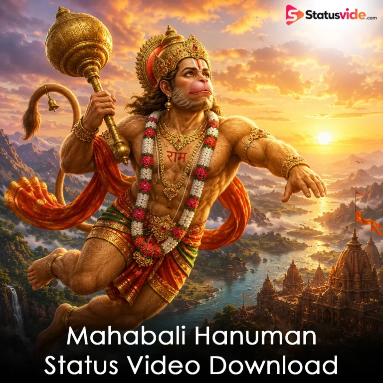 Mahabali Hanuman Status Video Download