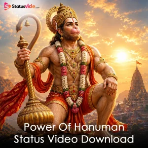 Power Of Hanuman Status Video Download