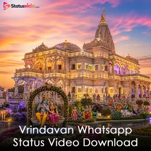 Vrindavan Whatsapp Status Video Download