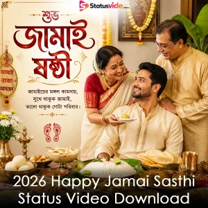 2026 Happy Jamai Sasthi Status Video Download