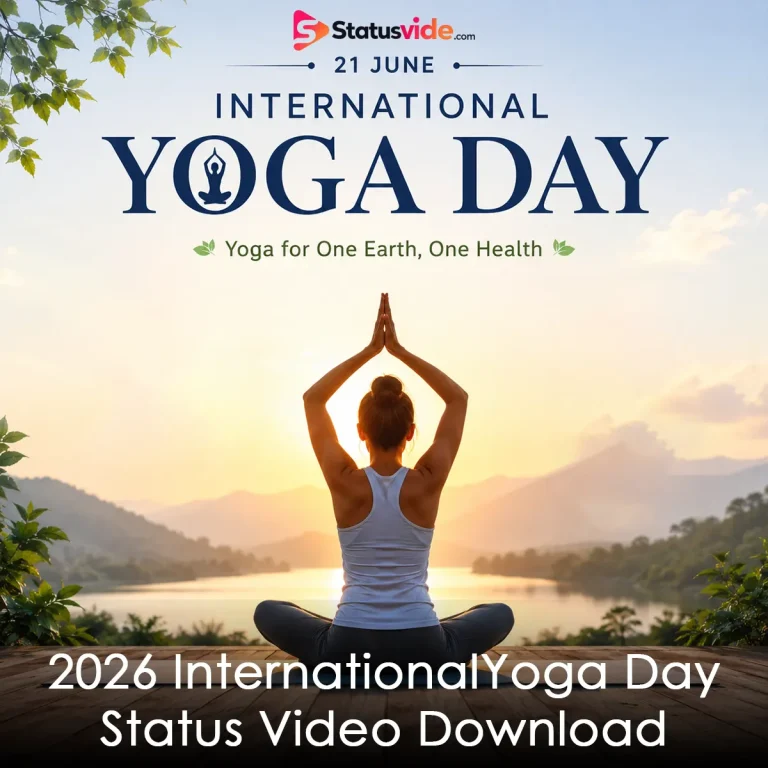 2026 International Yoga Day Status Video Download