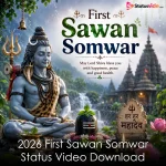 2026 First Sawan Somwar Status Video Download