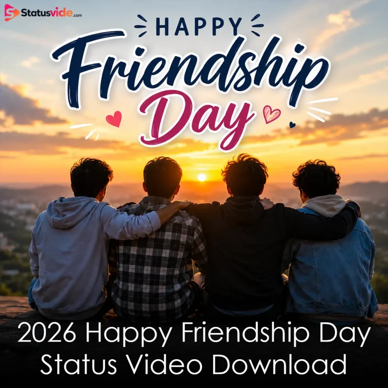 2026 Happy Friendship Day Status Video Download