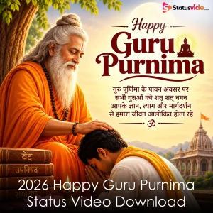 2026 Happy Guru Purnima Status Video