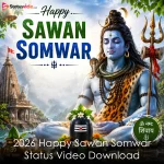 2026 Happy Sawan Somwar Status Video Download