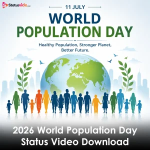 2026 World Population Day Status Video Download