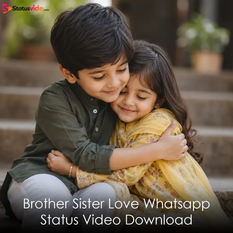 Brother Sister Love Whatsapp Status Video Download