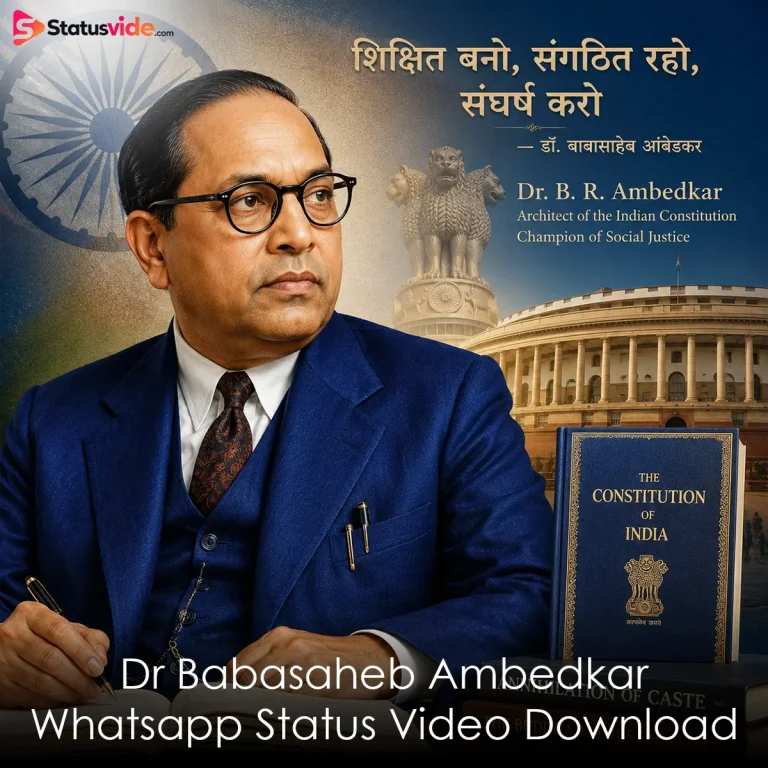 Dr Babasaheb Ambedkar Whatsapp Status Video Download
