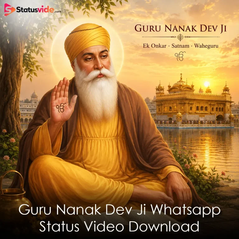 Guru Nanak Dev Ji Whatsapp Status Video Download