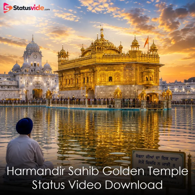 Harmandir Sahib Golden Temple Status Video Download