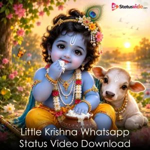 Little Krishna Whatsapp Status Video Download