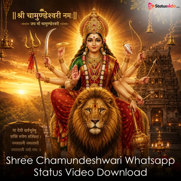 Shree Chamundeshwari Whatsapp Status Video Download