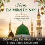 2026 Happy Eid Milad Un Nabi Status Video Download