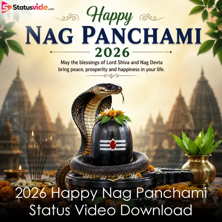 2026 Happy Nag Panchami Status Video Download