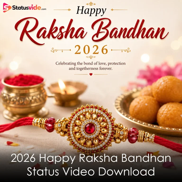 2026 Happy Raksha Bandhan Status Video Download