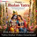 2026 Radha Krishna Jhulan Yatra Status Video Download