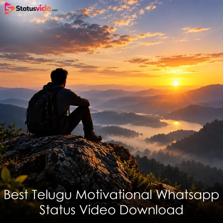 Best Telugu Motivational Whatsapp Status Video Download