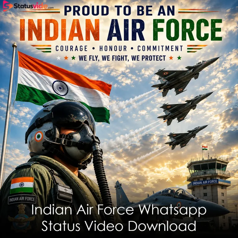 Indian Air Force Whatsapp Status Video Download
