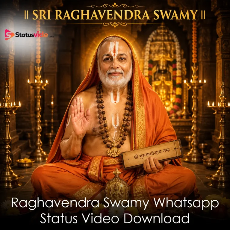 Raghavendra Swamy Whatsapp Status Video Download