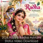 2026 Happy Radha Ashtami Status Video Download
