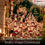 Radha Vallabh Whatsapp Status Video Download