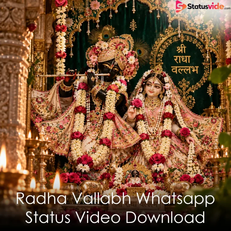Radha Vallabh Whatsapp Status Video Download