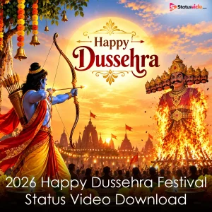 2026 Happy Dussehra Festival Status Video Download