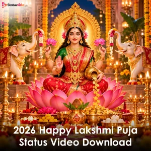 2026 Happy Lakshmi Puja Status Video
