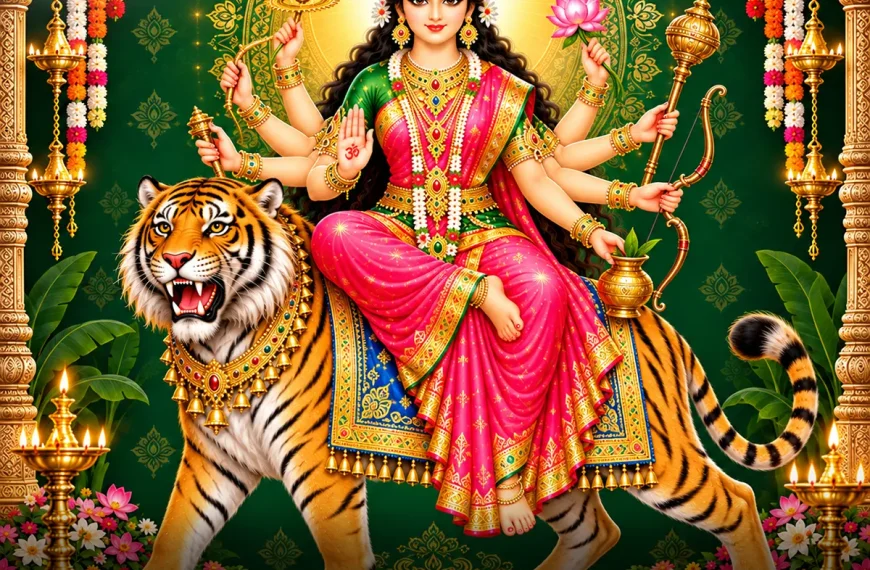 2026 Maa Kushmanda Navratri Day 4 Status Video
