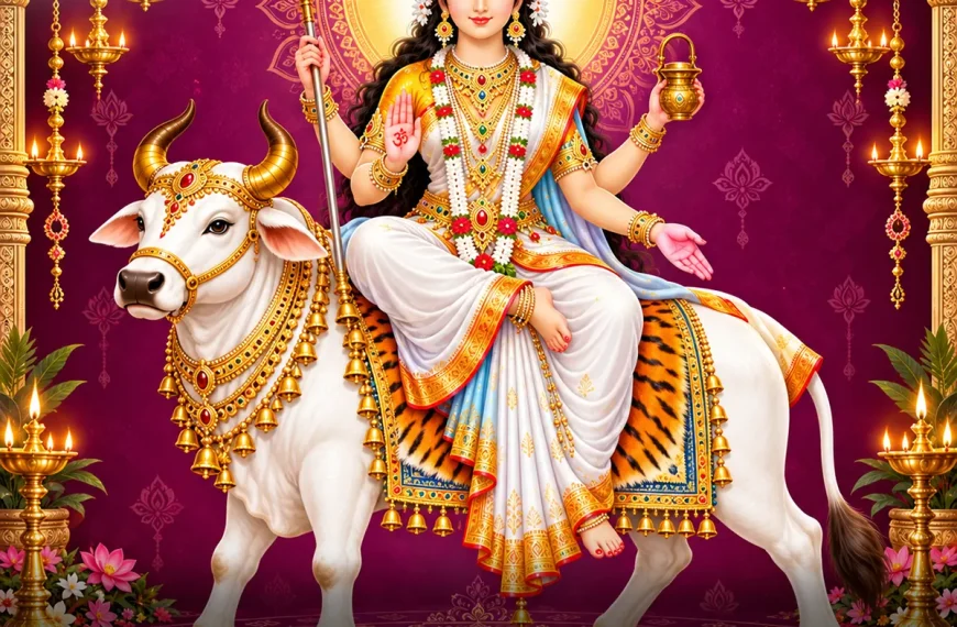 2026 Maa Mahagauri Navratri Day 8 Status Video