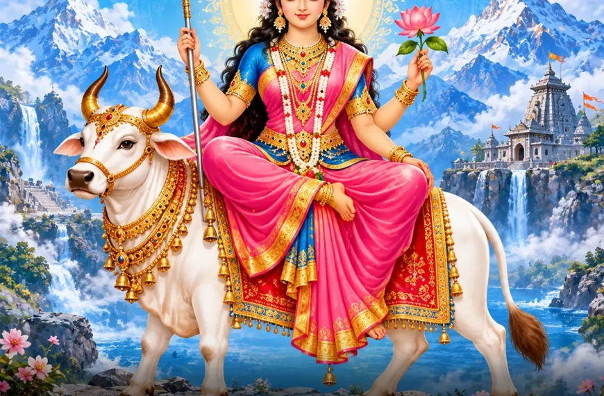 2026 Maa Shailaputri Navratri Day 1 Status Video