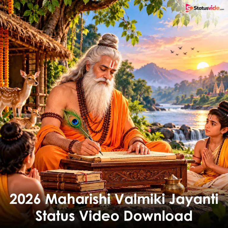2026 Maharishi Valmiki Jayanti Status Video Download